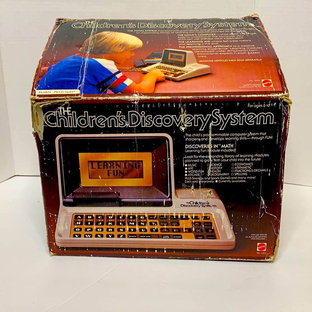 Mattel |The Children’s Discovery Computer System Total Technology Child Computer - Picture 2 of 15